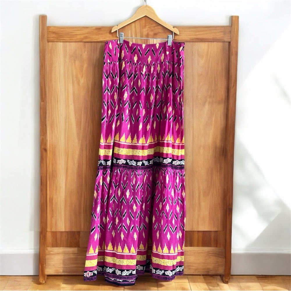 XOXO sequined & Embroidered Maxi Skirt